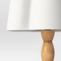 Turned Wood Table Lamp With Scalloped Shade - Room Essentials™ 5 Turned Wood Table Lamp With Scalloped Shade - Room Essentials™ -Room Essentials™ GUEST 752f21dd 1cfe 419b 86a0 330b3d1432e7