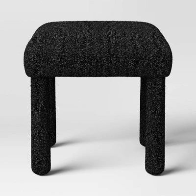 Upholstered Square Stool Ottoman - Room Essentials™ 2 Upholstered Square Stool Ottoman - Room Essentials™ - Image 2