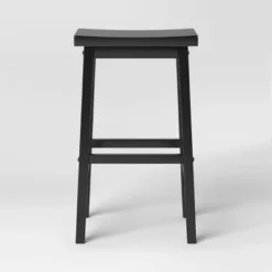 Set Of 2 29" Solid Wood Saddle Backless Barstool - Room Essentials™ 9 Set Of 2 29" Solid Wood Saddle Backless Barstool - Room Essentials™ -Room Essentials™ GUEST 79a59926 7c8c 42fc bea6 6d91e00c99f3