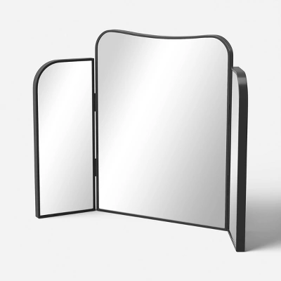 30"x20" Table Top Tri Fold Mirror - Room Essentials™ 2 30"x20" Table Top Tri Fold Mirror - Room Essentials™ - Image 2