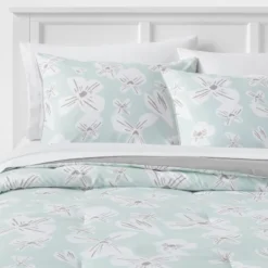 Floral Print Microfiber Reversible Comforter & Sheet Set Mint Green - Room Essentials™ 15 Floral Print Microfiber Reversible Comforter & Sheet Set Mint Green - Room Essentials™ -Room Essentials™ GUEST 7ee2c25d de84 41cd aefc 85519c817fa3