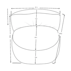 Memory Foam Filled Bean Bag Chair With Corduroy Cover Cream - Room Essentials™ 9 Memory Foam Filled Bean Bag Chair With Corduroy Cover Cream - Room Essentials™ -Room Essentials™ GUEST 80de7f1c 324f 43be ac1a a49ffdeecfbe