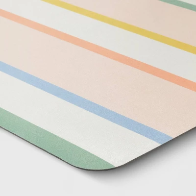 1'8"x2'10" Rectangle Striped Rug - Room Essentials™ 2 1'8"x2'10" Rectangle Striped Rug - Room Essentials™ - Image 2