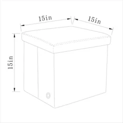 Collapsible Dorm Single Storage Ottoman - Room Essentials™ -Room Essentials™ GUEST 8cd727df 806a 46ec 931e 96b88ca8fad4