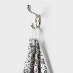 Quick Dry Floral Waffle Towel Black - Room Essentials™ -Room Essentials™ GUEST 8d3791a1 c07e 4e5e 9291 1d491f469074