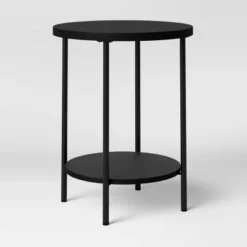 Wood And Metal Round End Table - Room Essentials™ 9 Wood And Metal Round End Table - Room Essentials™ -Room Essentials™ GUEST 8fbadf3b 2739 4880 ac3b 1fda1aeb285d