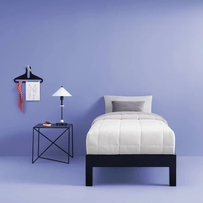 Reversible Microfiber Solid Comforter - Room Essentials™ 7 Reversible Microfiber Solid Comforter - Room Essentials™ - Image 7