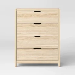 Scandi 4 Drawer Dresser Natural - Room Essentials™ -Room Essentials™ GUEST 92752e92 3ea2 47f1 aa5b c1fa3664c9cf