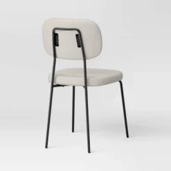 Set Of 2 Upholstered With Metal Base Dining Chair Chairs Cream Boucle - Room Essentials™ -Room Essentials™ GUEST 930ac56e b209 47d5 a460 9b5fe65899a9