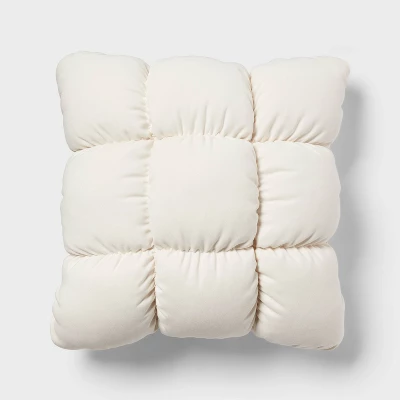 RE Dec Square Throw Pillow - Room Essentials™ 5 RE Dec Square Throw Pillow - Room Essentials™ - Image 5