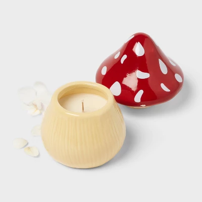 Mushroom Figural Ceramic Spice Cabinet Jar Candle - Room Essentials™ 2 Mushroom Figural Ceramic Spice Cabinet Jar Candle - Room Essentials™ - Image 2