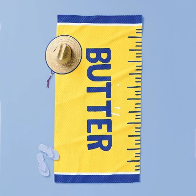 Butter Beach Towel - Room Essentials™ 1 Butter Beach Towel - Room Essentials™