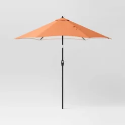 9'x9' Patio Market Umbrella - Black Pole - Room Essentials™ -Room Essentials™ GUEST a0569bfd e9d1 4b1b 82f7 723fa3b0290f