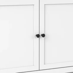 Traditional Storage TV Stand With Doors And Shelves For TVs Up To 65" Classic White - Room Essentials™ -Room Essentials™ GUEST a375f869 bec5 41a8 a5e4 6f95f04aab29