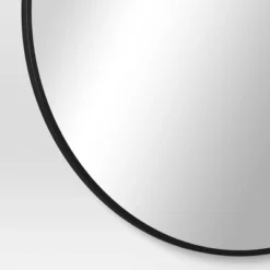 28" Round Metal Mirror Black - Room Essentials™ 5 28" Round Metal Mirror Black - Room Essentials™ -Room Essentials™ GUEST a4598769 117a 43d0 9270 d3062d324ef2