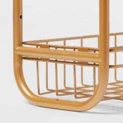 On The Wall 2 Tier Shelving Rack Metallic Gold - Room Essentials™ 5 On The Wall 2 Tier Shelving Rack Metallic Gold - Room Essentials™ -Room Essentials™ GUEST aafc9cdc 5489 4442 bc5b c3023c0e1c29