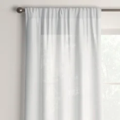1pc Sheer Window Curtain Panel White - Room Essentials™ 5 1pc Sheer Window Curtain Panel White - Room Essentials™ -Room Essentials™ GUEST afd37973 a6ae 42ab b99e 0c64ea85dce0