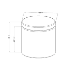 Woven Storage Ottoman Natural- Room Essentials™ -Room Essentials™ GUEST b5572cc8 2f2e 4675 bb7c ee4904201778