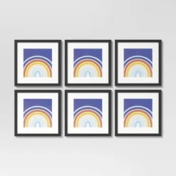 (Set Of 6) 11" X 11" Matted To 8" X 8" Frame Set - Room Essentials™ 13 (Set Of 6) 11" X 11" Matted To 8" X 8" Frame Set - Room Essentials™ -Room Essentials™ GUEST b7d39f93 8658 4b32 b70c faf0c2756d7f