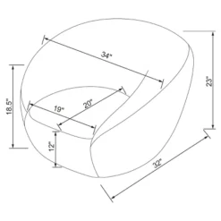 Swivel Accent Chair - Room Essentials™ -Room Essentials™ GUEST ba44349c 1ec8 4fc6 a351 c93a6f2267d2