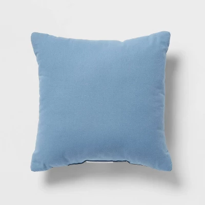 18"x18" Square Be Gentle With Yourself Cotton Decorative Pillow Dark Green - Room Essentials™ 2 18"x18" Square Be Gentle With Yourself Cotton Decorative Pillow Dark Green - Room Essentials™ - Image 2