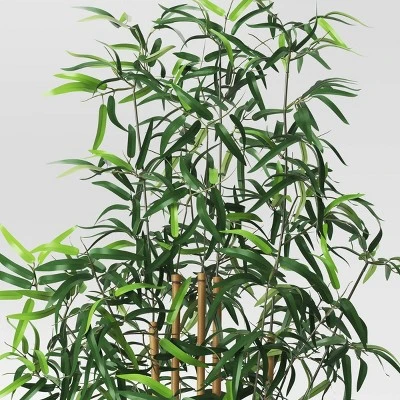 Faux Bamboo Artificial Tree Green - Room Essentials™ 2 Faux Bamboo Artificial Tree Green - Room Essentials™ - Image 2