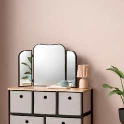 30"x20" Table Top Tri Fold Mirror - Room Essentials™