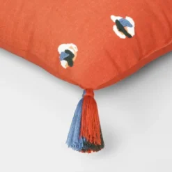 Abstract Dots Embroidered Cotton Square Throw Pillow - Room Essentials™ -Room Essentials™ GUEST c189501b 665b 484f a7bd 0be577802d41