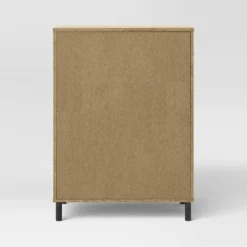 Mixed Material Wood And Metal 4 Drawer Dresser Updated Base Natural Wood - Room Essentials™ -Room Essentials™ GUEST c21966ec e7f5 4c0c 92d1 5004c55a911d