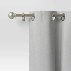 Café Smaller Ball Curtain Rod Silver - Room Essentials™ 6 Café Smaller Ball Curtain Rod Silver - Room Essentials™ -Room Essentials™ GUEST c2a41037 0ae4 47fd bced 7fc21f4f88f1