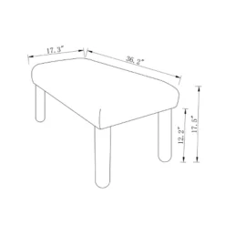 Upholstered Bench Rust Boucle - Room Essentials™ 5 Upholstered Bench Rust Boucle - Room Essentials™ -Room Essentials™ GUEST c2d31e62 c053 4645 9e96 504186aa77a2