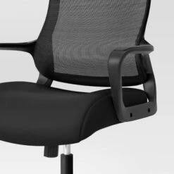 Comfort Office Chair Black - Room Essentials™ -Room Essentials™ GUEST c7067cef 57e1 4bfa 897a f166f91f7411