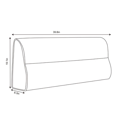 Dorm Charging Headboard Cream - Room Essentials™ 5 Dorm Charging Headboard Cream - Room Essentials™ - Image 5