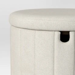 Folding Round Storage Ottoman - Room Essentials™ -Room Essentials™ GUEST c8e3e142 ed73 421a bc5c a3c61de6f5c3