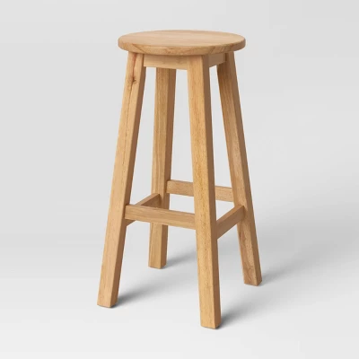 Basic Wood Counter Height Stool - Room Essentials™ 4 Basic Wood Counter Height Stool - Room Essentials™ - Image 4