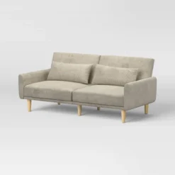 72" Mid Century Modern Futon Sofa - Room Essentials™ -Room Essentials™ GUEST d4ce7217 f373 46ad a82f e613834dcfea