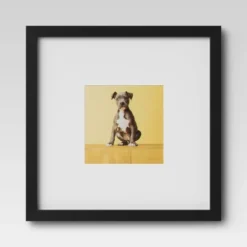 Set Of 9 Gallery Frame Set 10" X 10" Matted To 5" X 5" Black - Room Essentials™ -Room Essentials™ GUEST d61d30e6 ebc4 4fd4 a741 cebdd9195a13