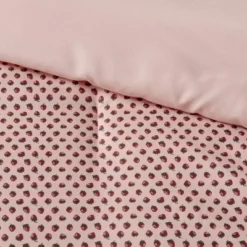 Strawberry Print Reversible Microfiber Comforter & Sheet Set Light Pink - Room Essentials™ 11 Strawberry Print Reversible Microfiber Comforter & Sheet Set Light Pink - Room Essentials™ -Room Essentials™ GUEST d7f522a7 3359 48e7 9f0b b954a45a3de0