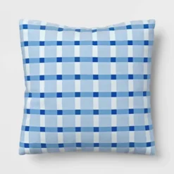 17"x17" Reversible Square Outdoor Pillow - Room Essentials™ -Room Essentials™ GUEST d8969f21 4a0b 48f2 88ee c611bed09ae8