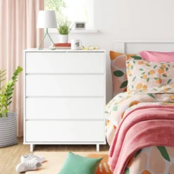 Modern 4 Drawer Dresser - Room Essentials™ -Room Essentials™ GUEST dd567e93 3280 4ec9 afb4 604b99777e73
