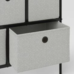 36" Wide Fabric Bin 5 Dresser Black Frame - Room Essentials™ 8 36" Wide Fabric Bin 5 Dresser Black Frame - Room Essentials™ -Room Essentials™ GUEST e592ca9a d53a 447c 8b7b b19d43e33a2d