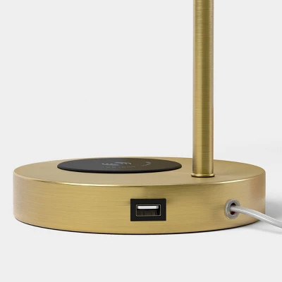 Dean Table Lamp (Includes LED Light Bulb) - Room Essentials™ 2 Dean Table Lamp (Includes LED Light Bulb) - Room Essentials™ - Image 2