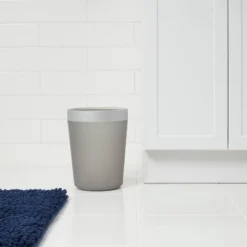 Room Essentials™ 19 Wastebasket Gray - Room Essentials™