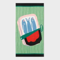 Sardines Beach Towel - Room Essentials™ -Room Essentials™ GUEST eef1c252 8b4d 46df 8398 d5f811786447