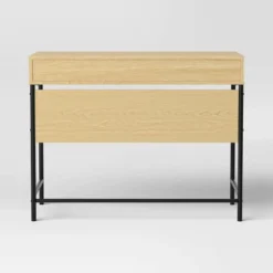 Wood And Metal Dorm Writing Desk With Storage Drawer - Room Essentials™ -Room Essentials™ GUEST efb1f137 36ae 4a40 8572 0e2c964ca6fb