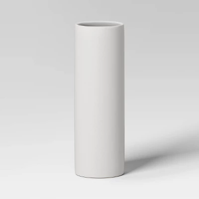 Ceramic Cylinder Decorative Vase - Room Essentials™ 4 Ceramic Cylinder Decorative Vase - Room Essentials™ - Image 4