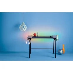 Gaming Dorm Desk With LED Lights And Headphone Holder - Room Essentials™ 24 Gaming Dorm Desk With LED Lights And Headphone Holder - Room Essentials™ -Room Essentials™ GUEST f47b8916 5032 4c3d aefa 9cc72ff1ccb9