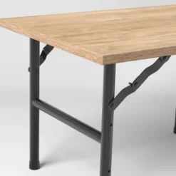 Adjustable Height Dorm Folding Table Brown - Room Essentials™ 9 Adjustable Height Dorm Folding Table Brown - Room Essentials™ -Room Essentials™ GUEST fc18ae1a 6259 4076 8b08 44a9d2c9597d