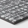 20"x30" Cross Hatch Tufted Bath Rug Gray - Room Essentials™